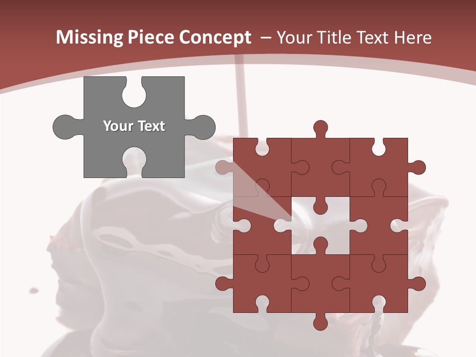 Fat Dinner Drip PowerPoint Template