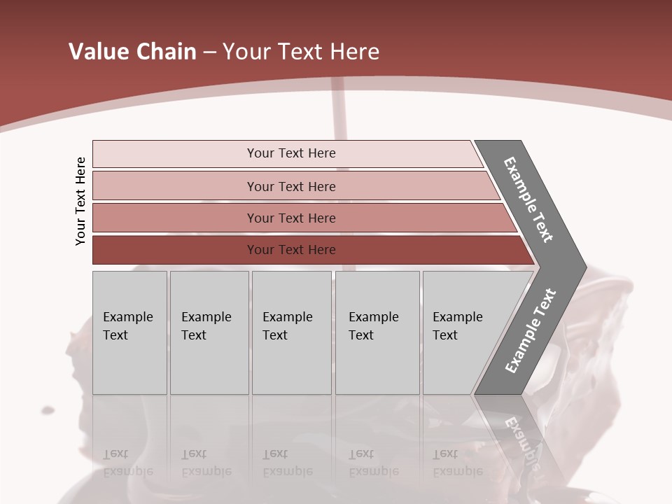 Fat Dinner Drip PowerPoint Template