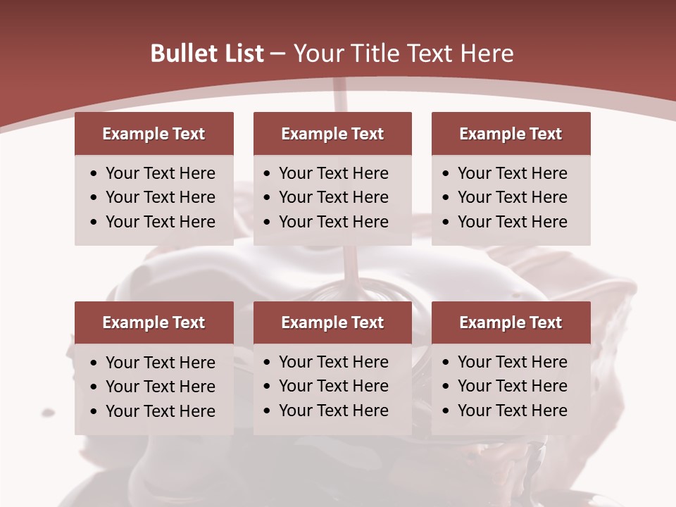 Fat Dinner Drip PowerPoint Template