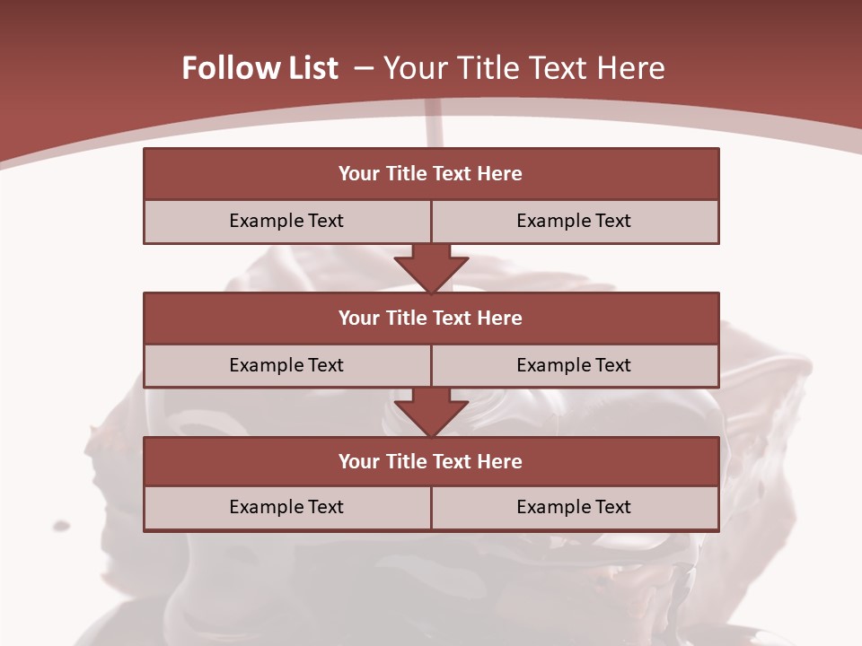 Fat Dinner Drip PowerPoint Template