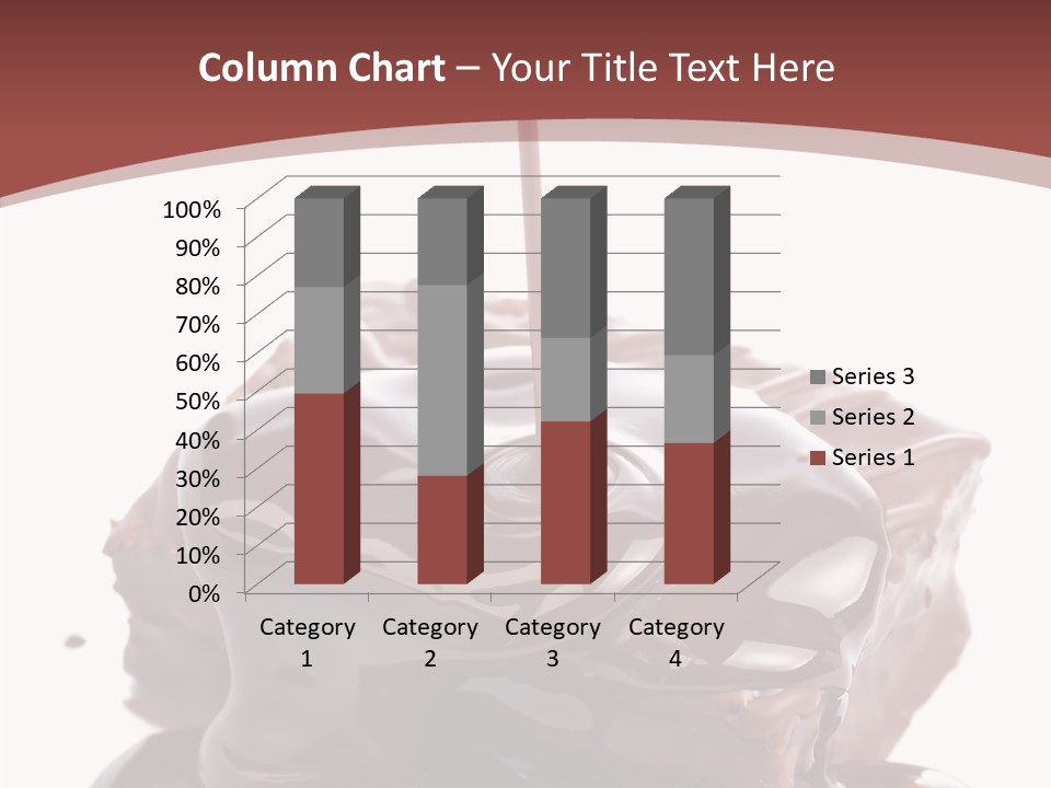 Fat Dinner Drip PowerPoint Template