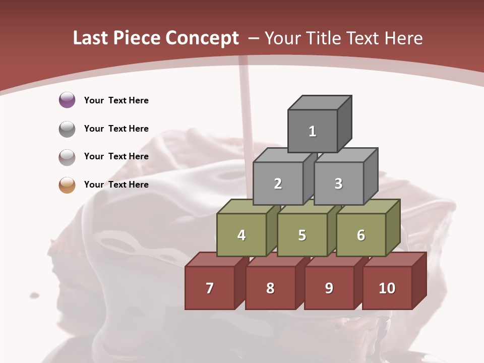 Fat Dinner Drip PowerPoint Template