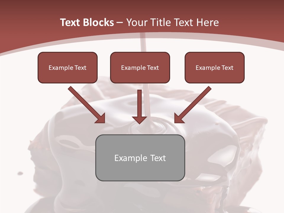 Fat Dinner Drip PowerPoint Template