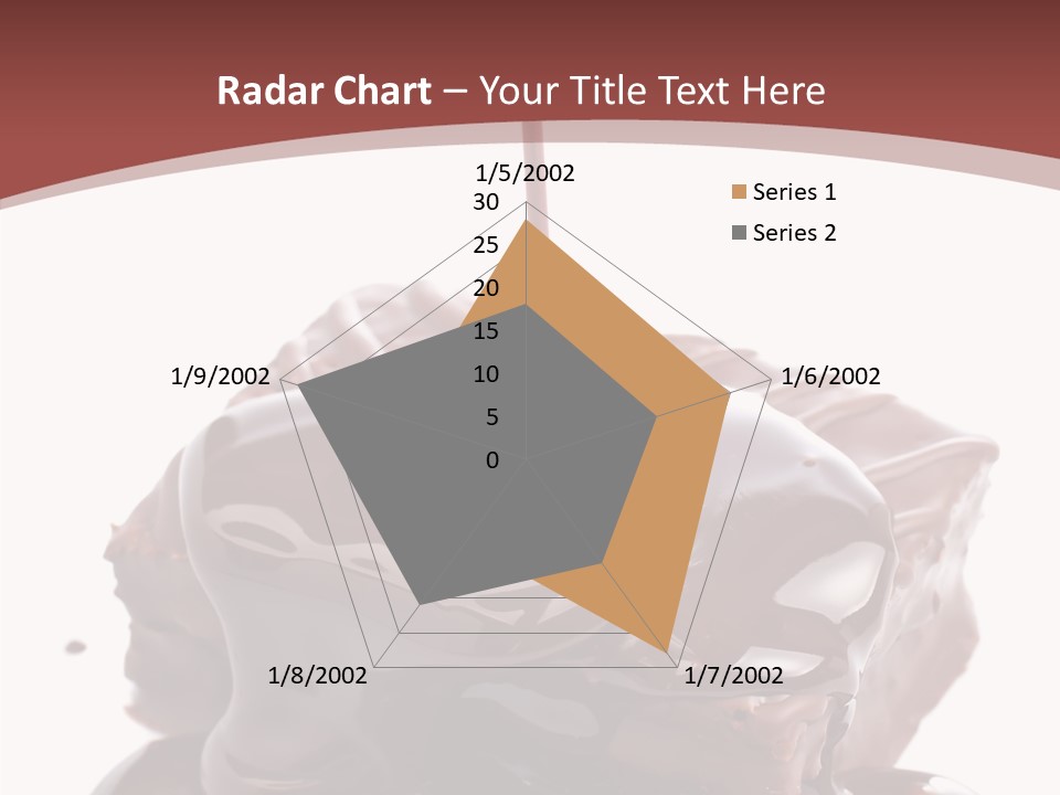 Fat Dinner Drip PowerPoint Template