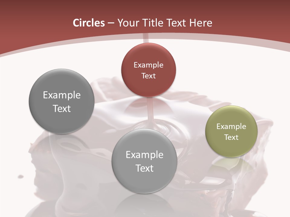 Fat Dinner Drip PowerPoint Template