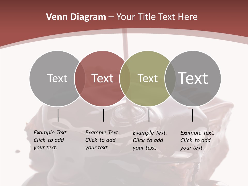Fat Dinner Drip PowerPoint Template