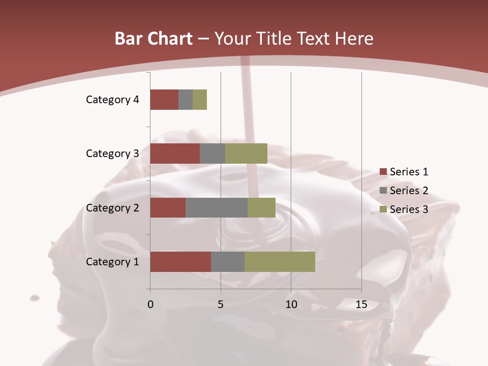 Fat Dinner Drip PowerPoint Template