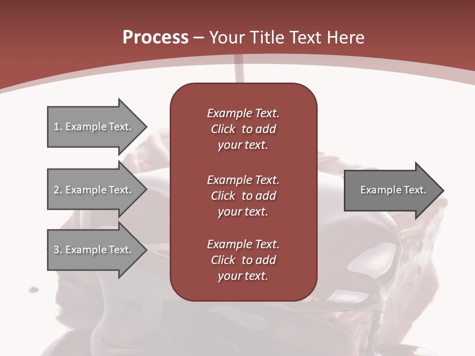 Fat Dinner Drip PowerPoint Template