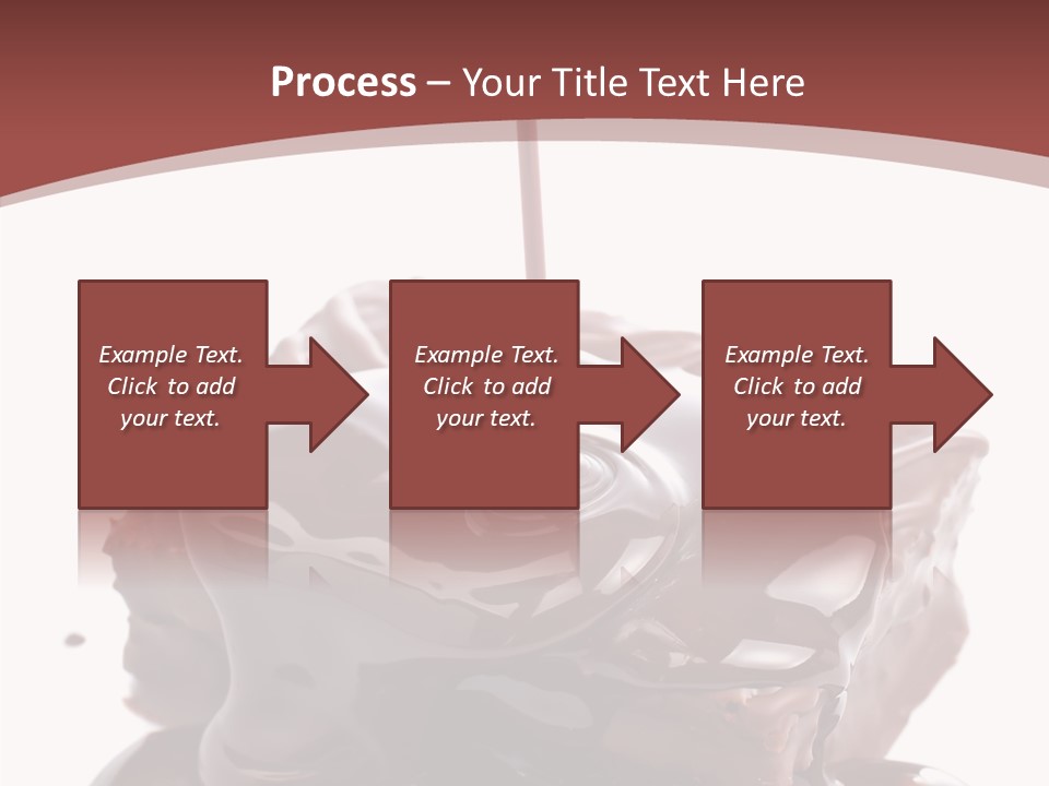 Fat Dinner Drip PowerPoint Template
