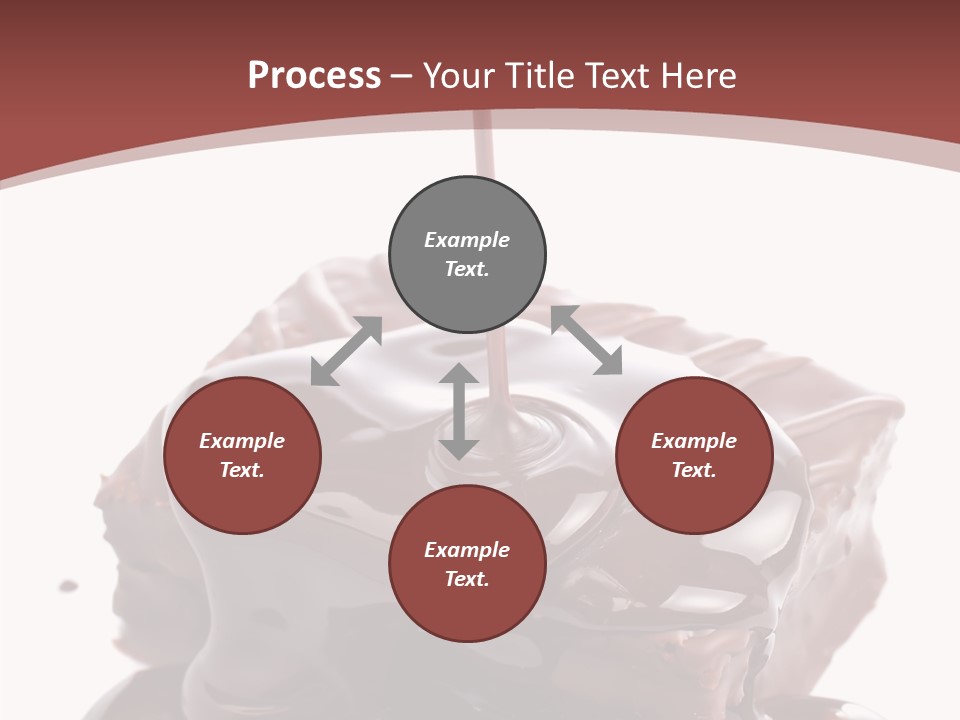 Fat Dinner Drip PowerPoint Template