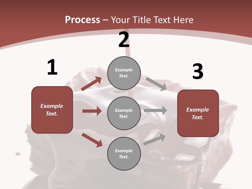 Fat Dinner Drip PowerPoint Template