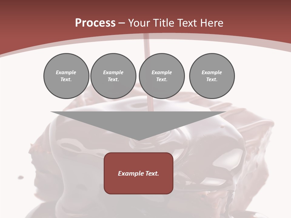 Fat Dinner Drip PowerPoint Template