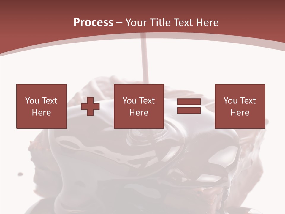 Fat Dinner Drip PowerPoint Template