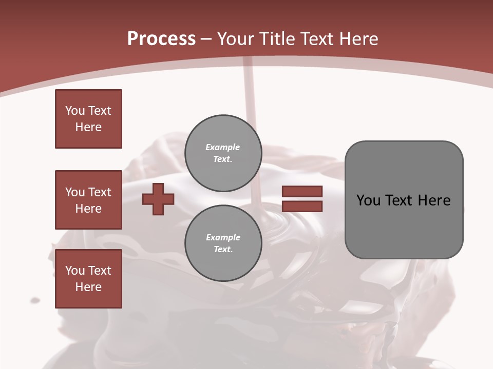 Fat Dinner Drip PowerPoint Template