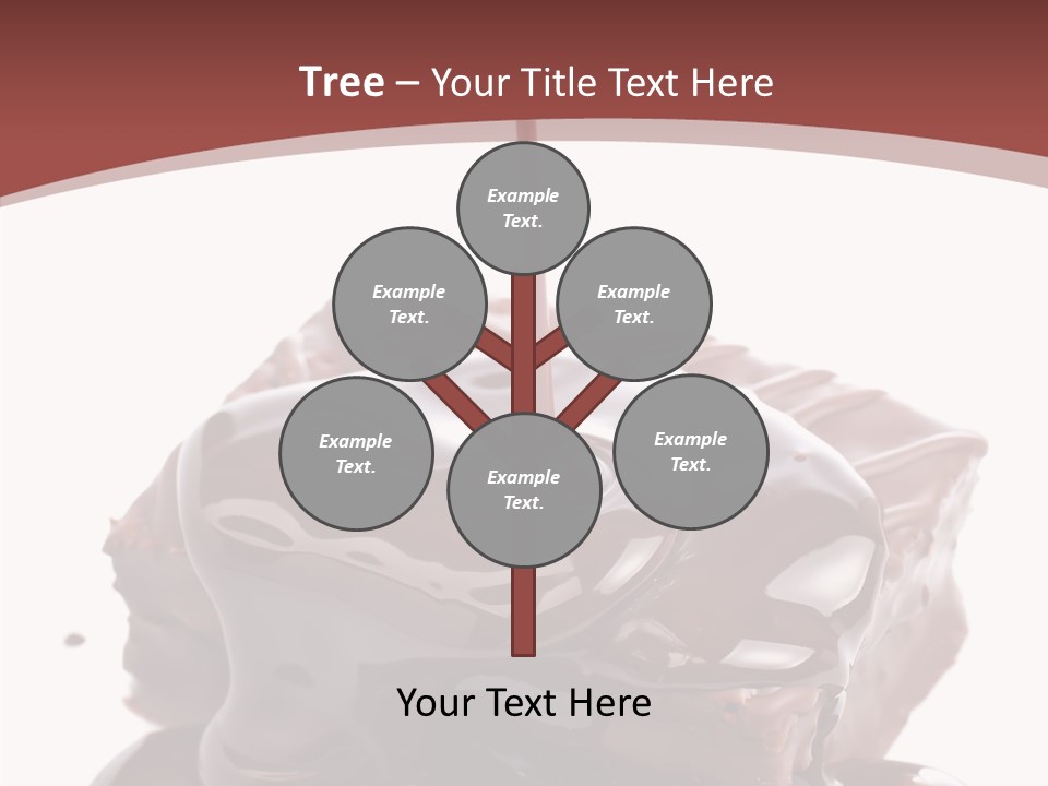 Fat Dinner Drip PowerPoint Template