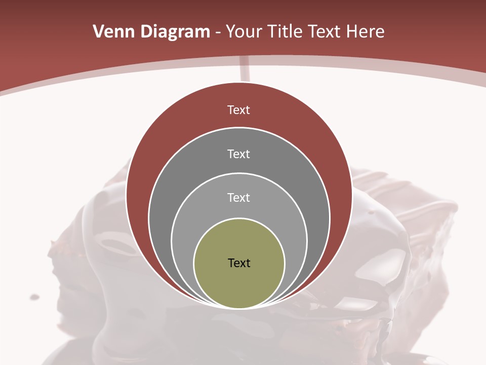 Fat Dinner Drip PowerPoint Template
