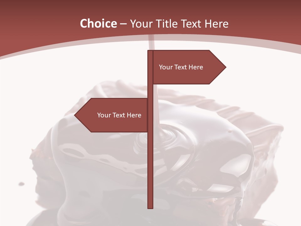 Fat Dinner Drip PowerPoint Template