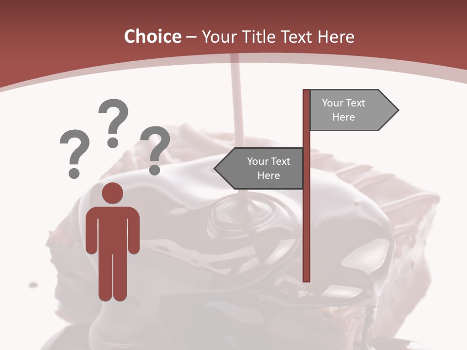 Fat Dinner Drip PowerPoint Template