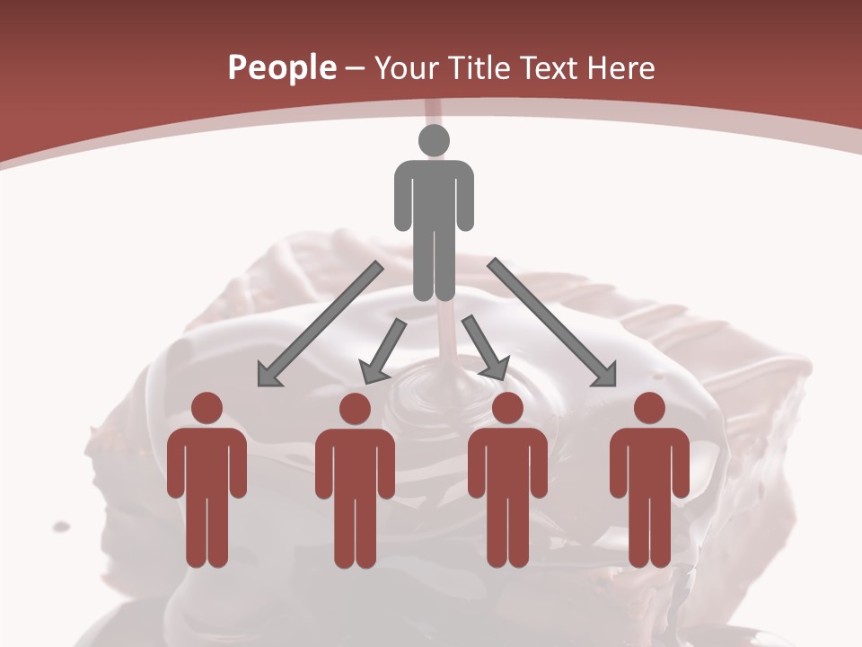 Fat Dinner Drip PowerPoint Template