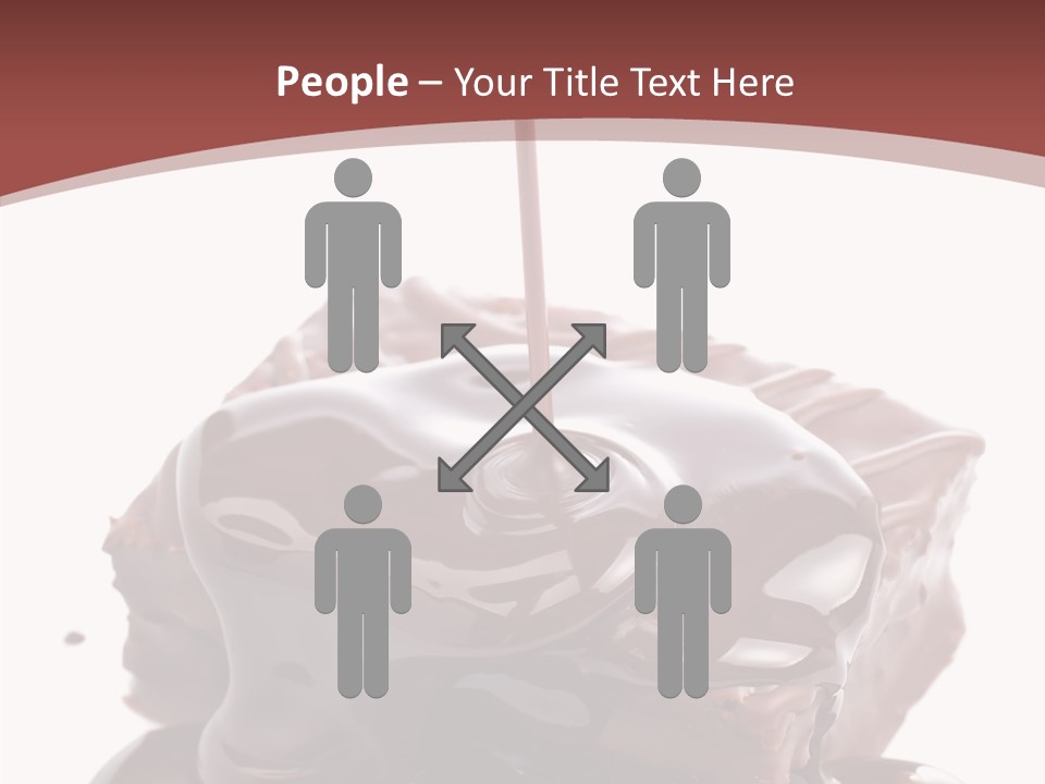 Fat Dinner Drip PowerPoint Template