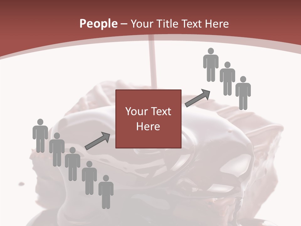 Fat Dinner Drip PowerPoint Template