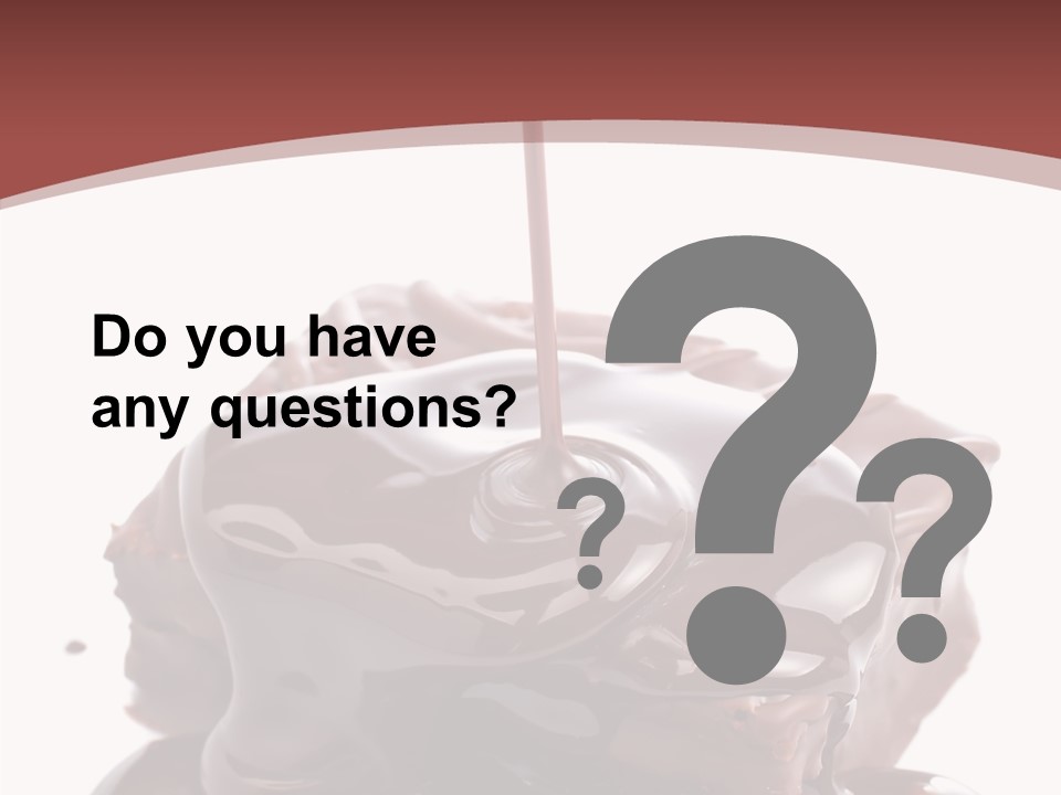 Fat Dinner Drip PowerPoint Template