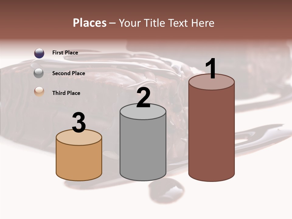 Piece Tasty Fattening PowerPoint Template