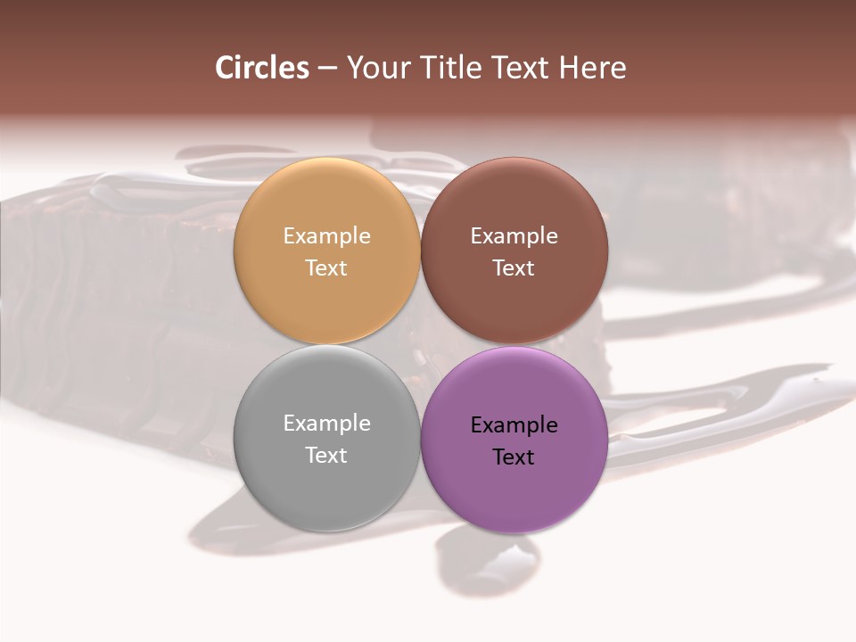 Piece Tasty Fattening PowerPoint Template