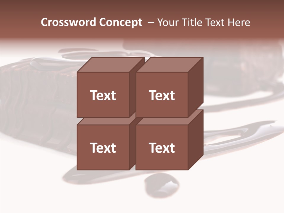 Piece Tasty Fattening PowerPoint Template