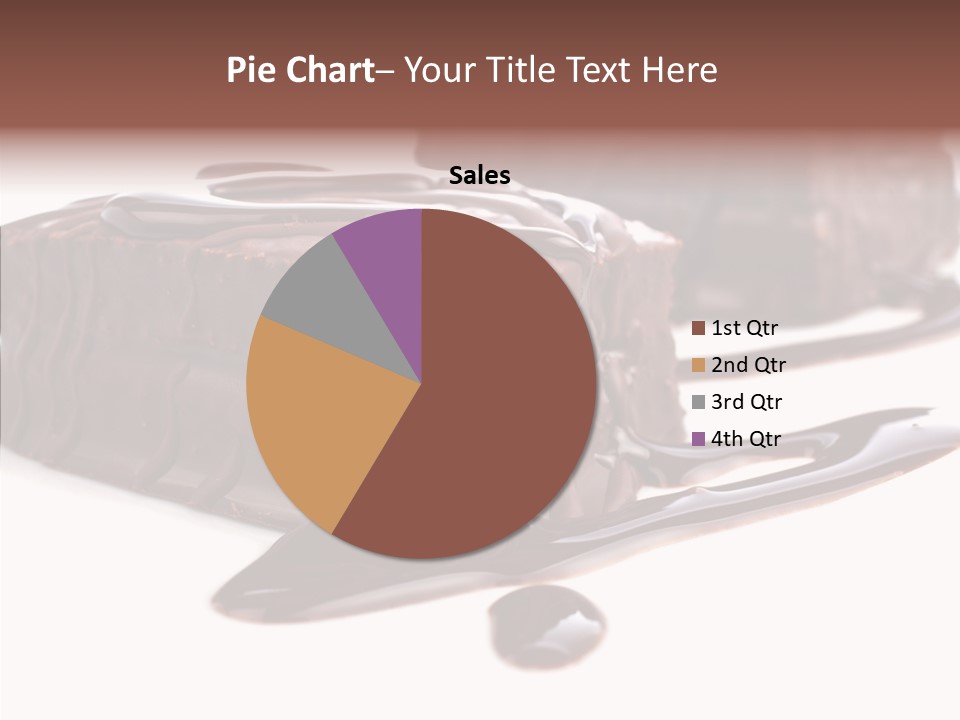 Piece Tasty Fattening PowerPoint Template