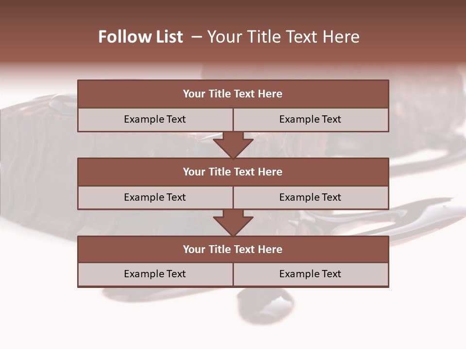 Piece Tasty Fattening PowerPoint Template