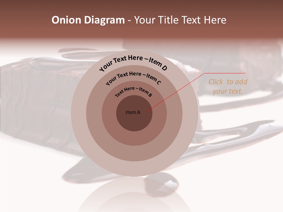 Piece Tasty Fattening PowerPoint Template