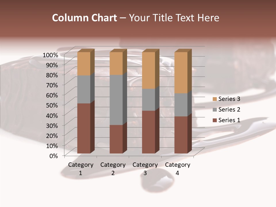 Piece Tasty Fattening PowerPoint Template
