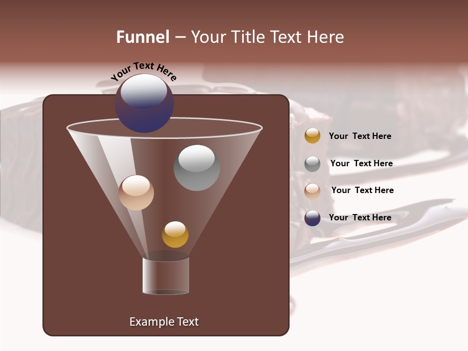 Piece Tasty Fattening PowerPoint Template