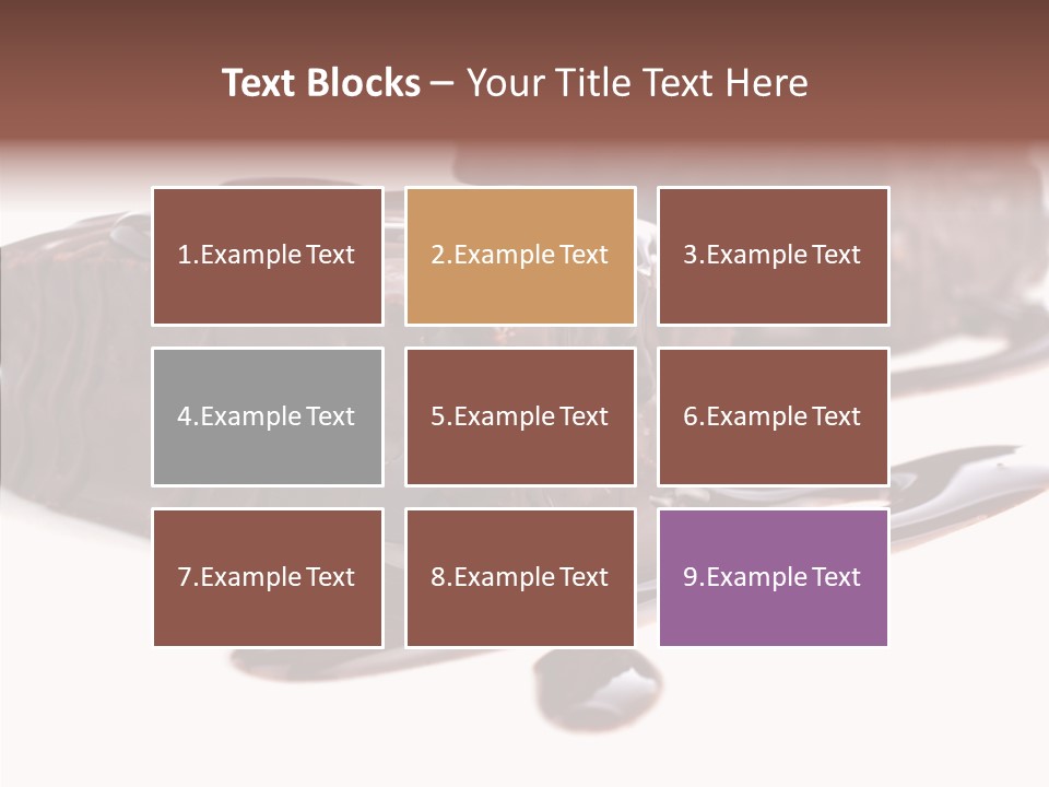 Piece Tasty Fattening PowerPoint Template