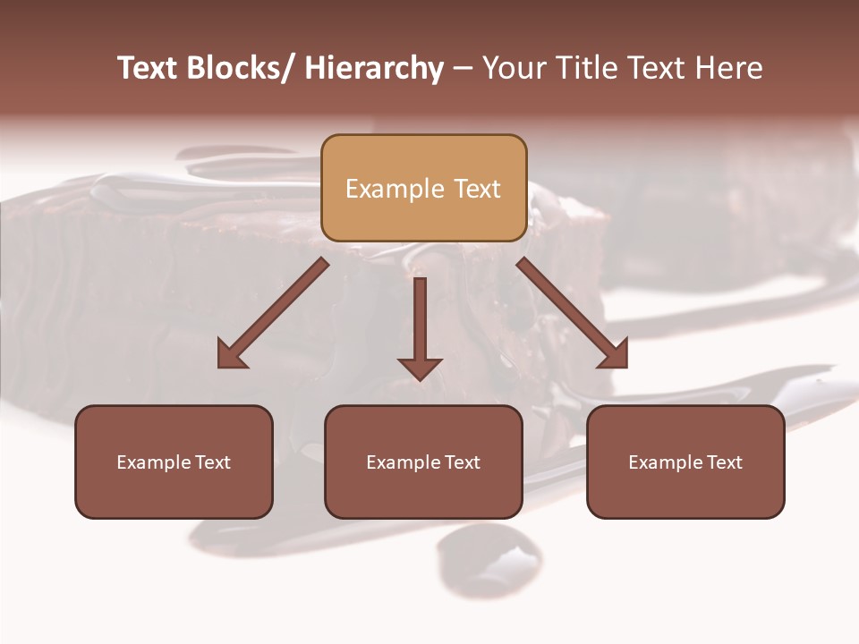 Piece Tasty Fattening PowerPoint Template