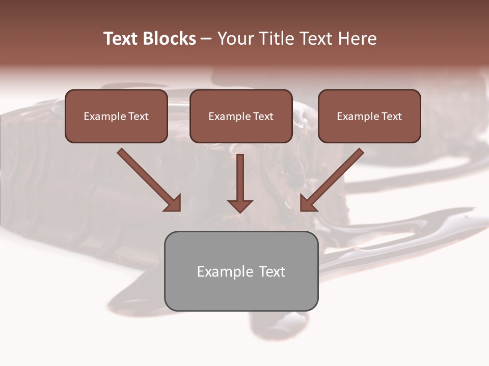 Piece Tasty Fattening PowerPoint Template