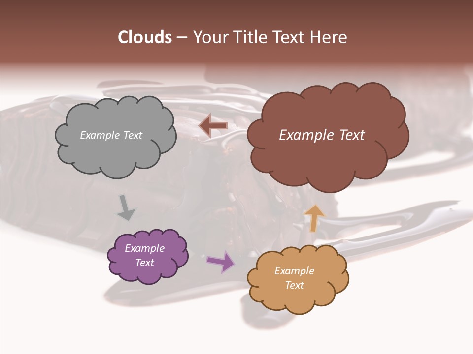Piece Tasty Fattening PowerPoint Template