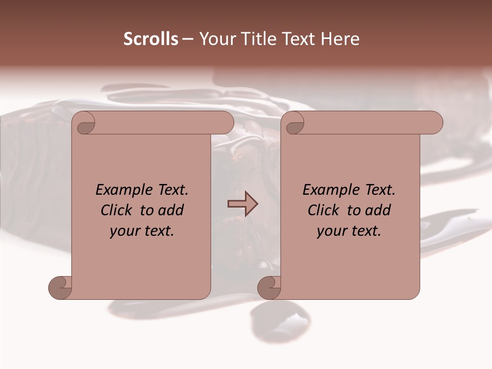Piece Tasty Fattening PowerPoint Template