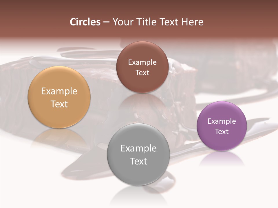 Piece Tasty Fattening PowerPoint Template