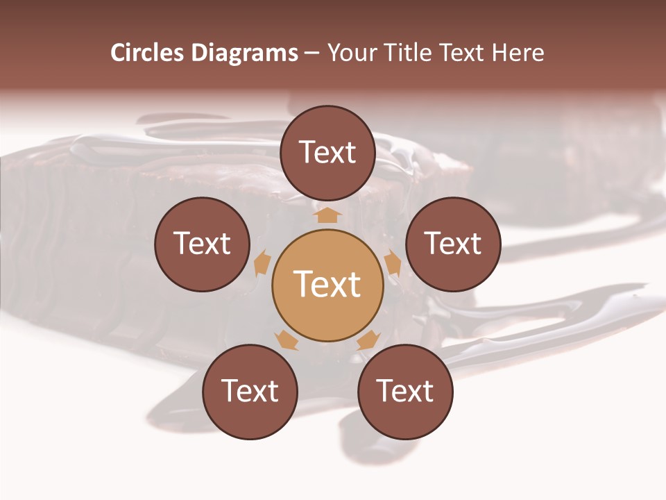 Piece Tasty Fattening PowerPoint Template