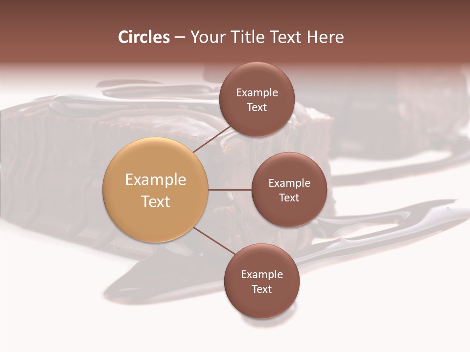 Piece Tasty Fattening PowerPoint Template