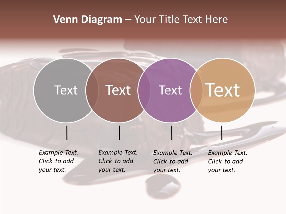 Piece Tasty Fattening PowerPoint Template