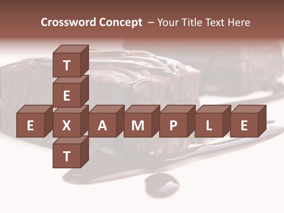 Piece Tasty Fattening PowerPoint Template