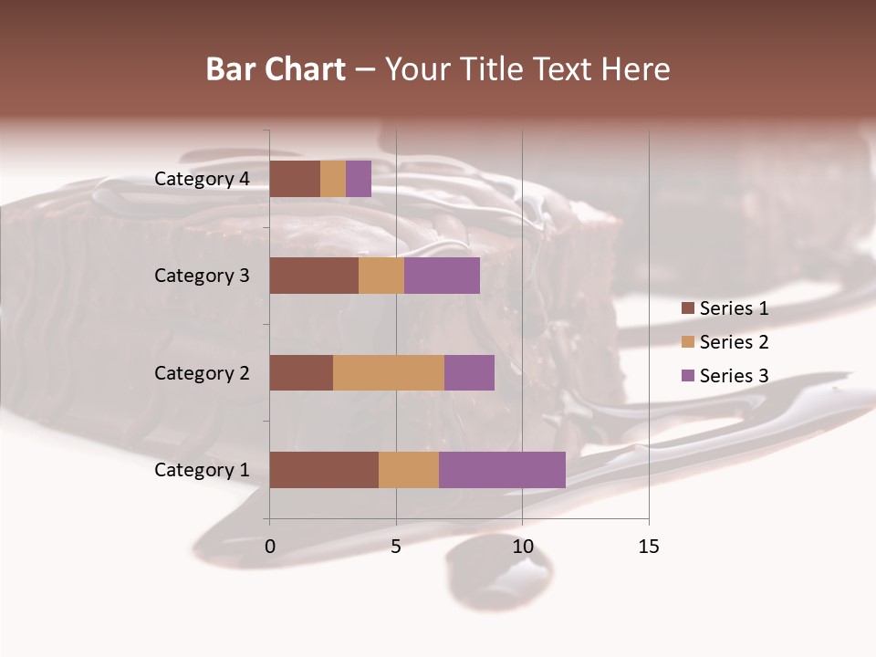 Piece Tasty Fattening PowerPoint Template