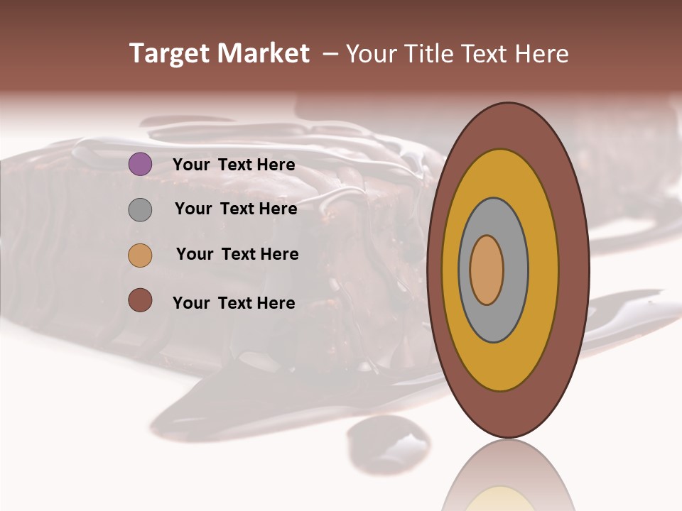 Piece Tasty Fattening PowerPoint Template