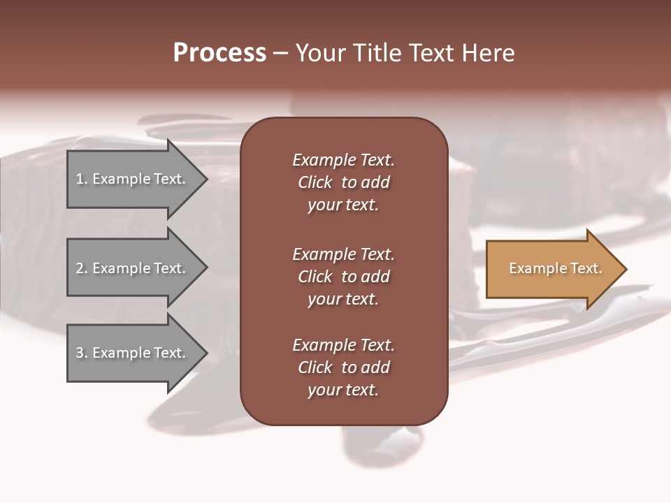 Piece Tasty Fattening PowerPoint Template