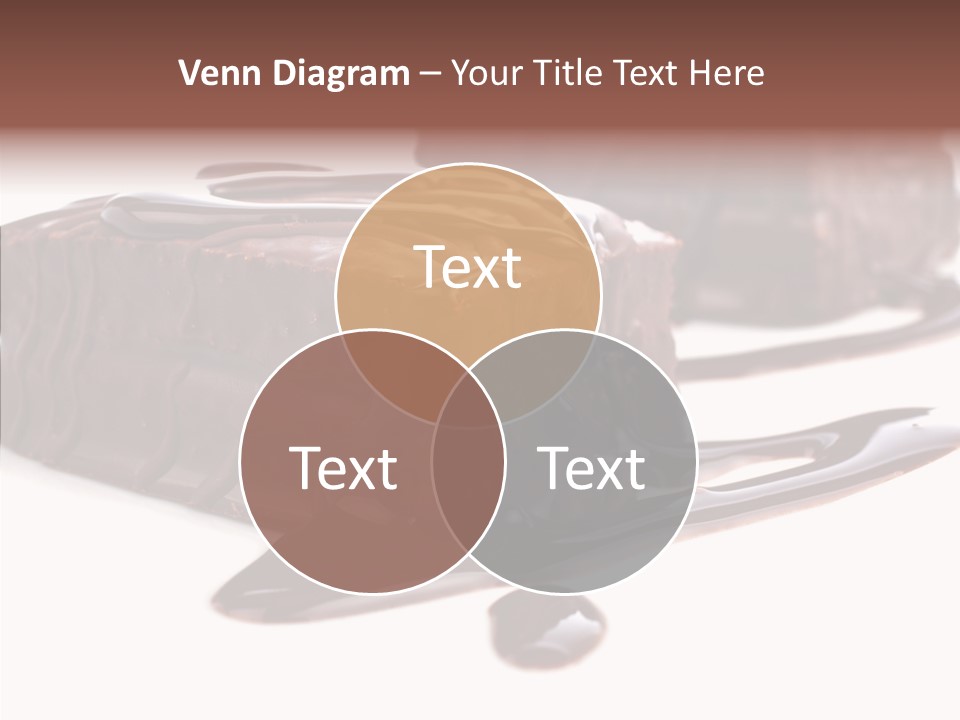 Piece Tasty Fattening PowerPoint Template