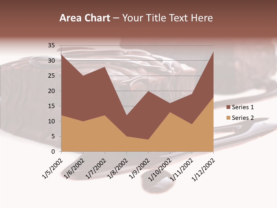 Piece Tasty Fattening PowerPoint Template