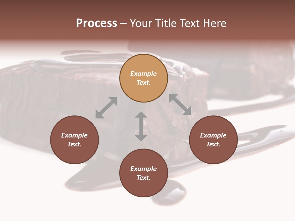 Piece Tasty Fattening PowerPoint Template